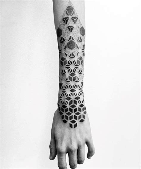 51 Cool Geometric Forearm Tattoo Ideas for Men [2024 Guide] | Geometric forearm tattoo designs ...