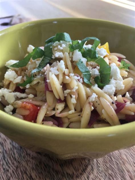 Ina Garten Pasta Salad Orzo : Shrimp And Feta Orzo Recipe Pinch Of Yum ...