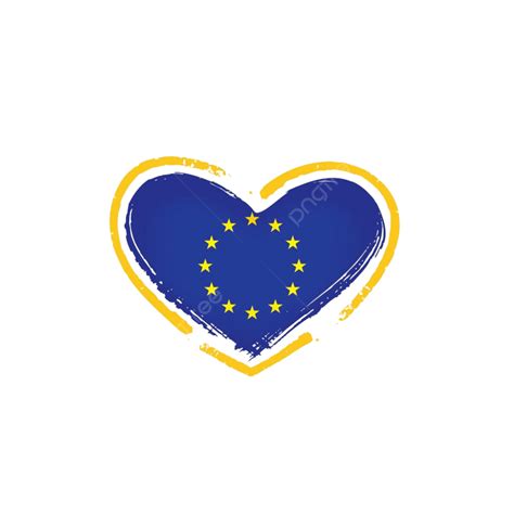 European Union Flag Vector PNG Images, European Union Flag Eu Europe, Standard, Brush ...