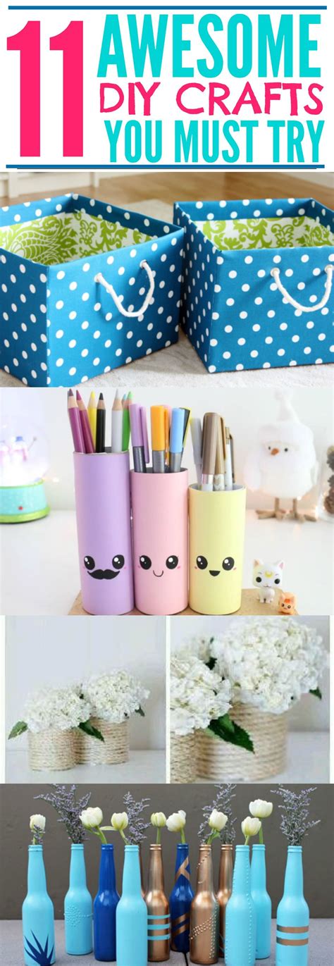 11 Awesome DIY Crafts You Must Try - Kisses for Breakfast | Diy and ...