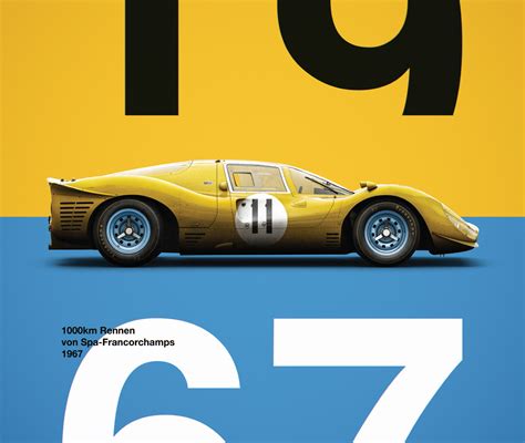 FULL CGI: FERRARI 412P - 1967 :: Behance