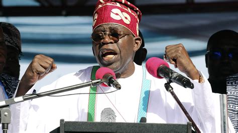 Bola Ahmed Tinubu, le président élu du Nigeria figure parmi les 100 personnalités les plus ...