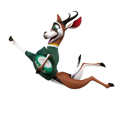 Springbok Rugby: A Cartoon Kangaroo is Jumping in the Air