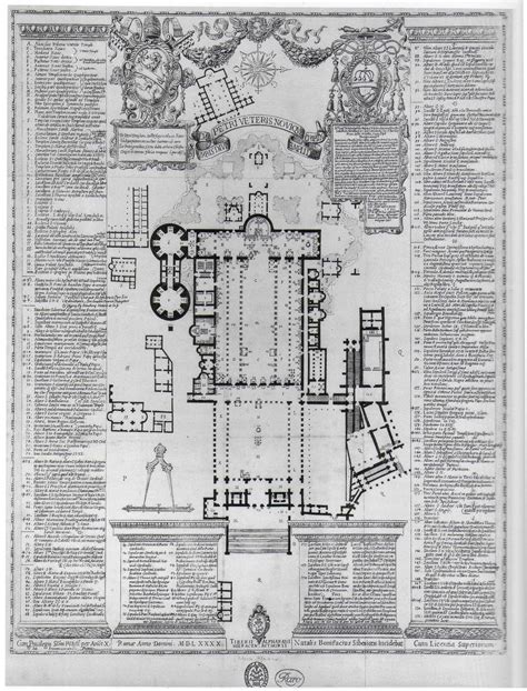 Floorplan - St Peter's Basilica