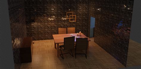 Open3DLab • Simple Dining Room