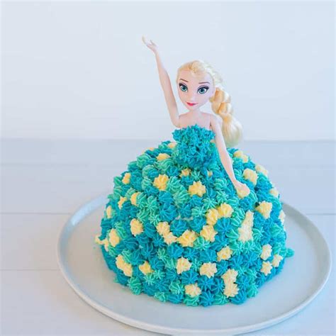 Elsa Cake - Tutorial | My Kids Lick The Bowl