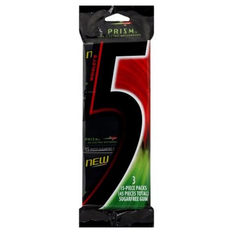 5 Gum Prism Watermelon Sugar Free Gum, 45 ct - Kroger