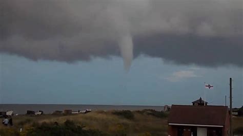 Viral Video UK: Tornado spotted in Suffolk UK - YouTube