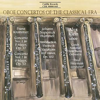 Oboe Concertos of the Classical Era | Cedille Records