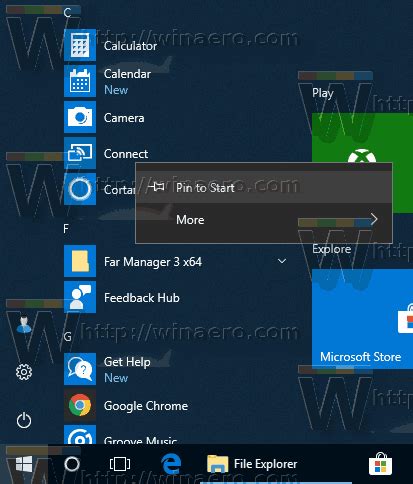 All Ways To Pin Apps And Folders To Start In Windows 10