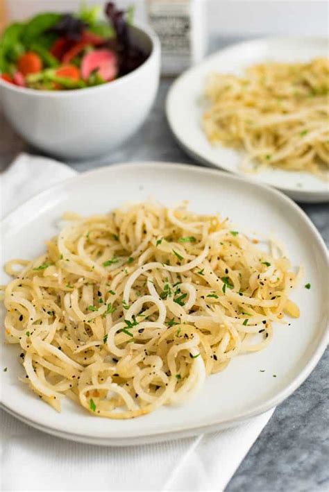 Low Carb Pasta (3 Ingredients - Ready in 10 Minutes) | Bites of Wellness