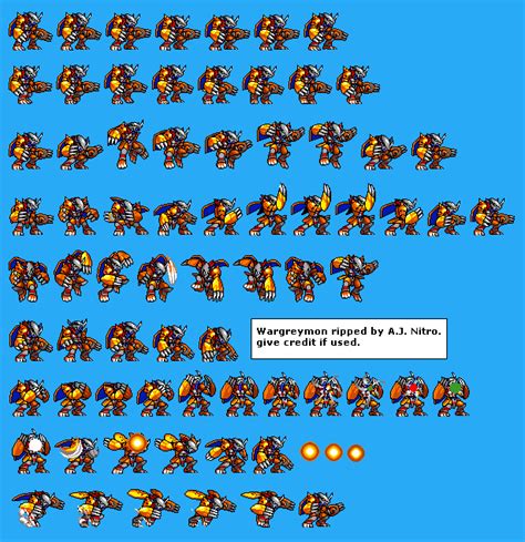 All Digimon Sprites