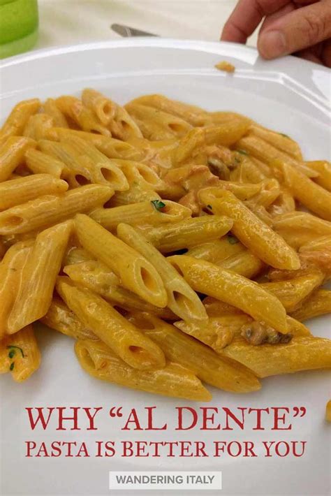 Pasta - Why Al Dente Is Really Good for You | How to cook pasta, Al dente, Italian recipes