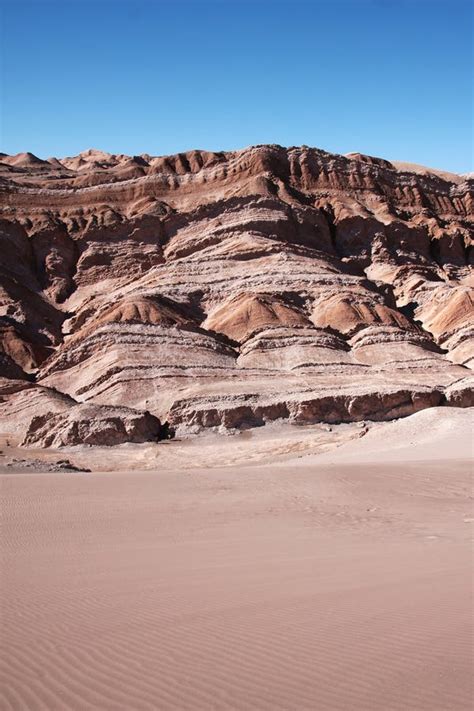 Sand Dunes in Atacama Desert in Chile Stock Image - Image of park ...