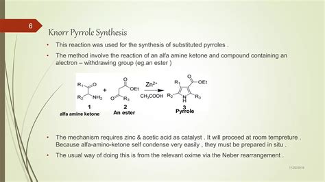 Reactions of heterocyclic chemistry | PPT