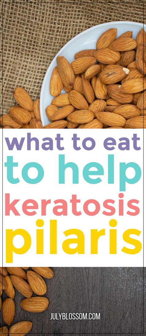 Bump-Free Diet: 7 Foods to Eat with Keratosis Pilaris - ♡ July Blossom