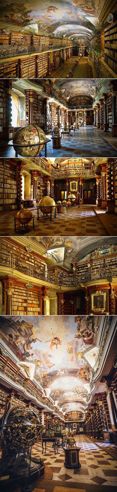 Klementinum Library in Prague Might be World's Most Beautiful, Looks ...