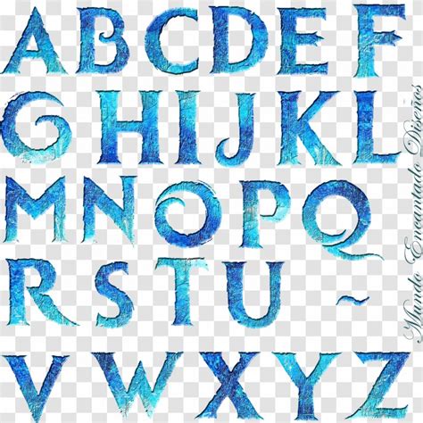 Elsa Open-source Unicode Typefaces Letter Font - Frozen Transparent PNG