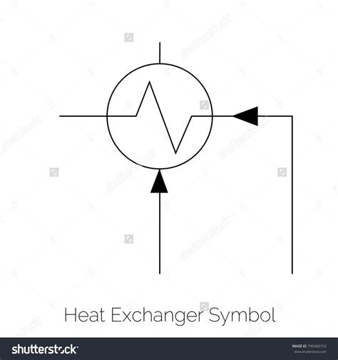 Heat Exchanger Physics Symbol Stock Vector (Royalty Free) 795460153 ...