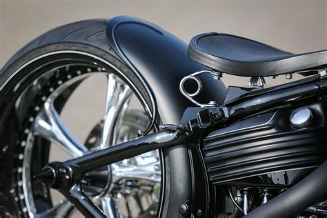 Black Custom Harley Rocker C – Custom Motorcycle Parts, Bobber Parts ...