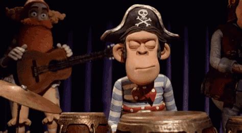 Monkey Badum Tss GIF - Monkey Badum Tss Drum - Discover & Share GIFs