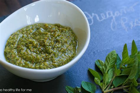 Oregano Pesto - A Healthy Life For Me