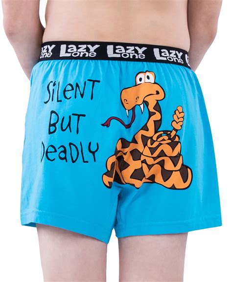 LazyOne Funny Animal Boxers, Novelty Boxer Shorts, Humorous Kids' Underwear, Gag Gifts for Boys ...