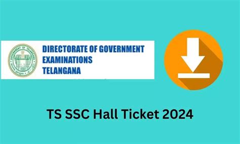 Telangana SSC examination Hall Tickets to be released today