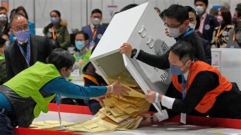 Pro-Beijing candidates sweep controversial Hong Kong election