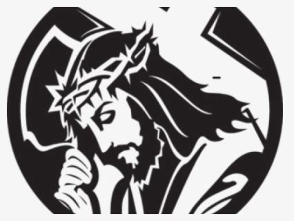 Transparent Christ Clipart - Black Nazarene Logo Vector , Free Transparent Clipart - ClipartKey