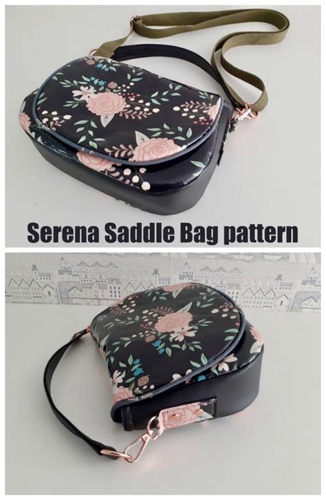 Serena Saddle Bag sewing pattern - Sew Modern Bags