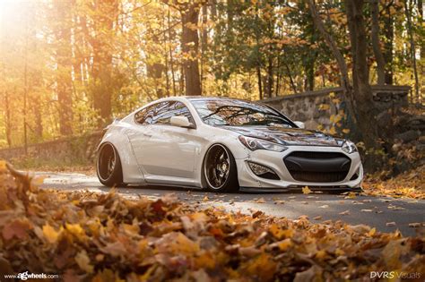 Culture Shock: Japanese Tuning for White Hyundai Genesis Coupe — CARiD ...