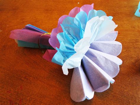 Tissue Paper Carnations — KinderArt