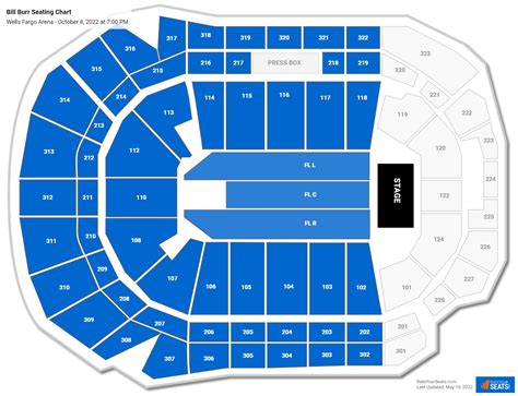 Wells Fargo Arena Concert Seating Chart - RateYourSeats.com