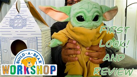 Baby Yoda From Build-A-Bear Workshop | First Look and Thoughts - YouTube