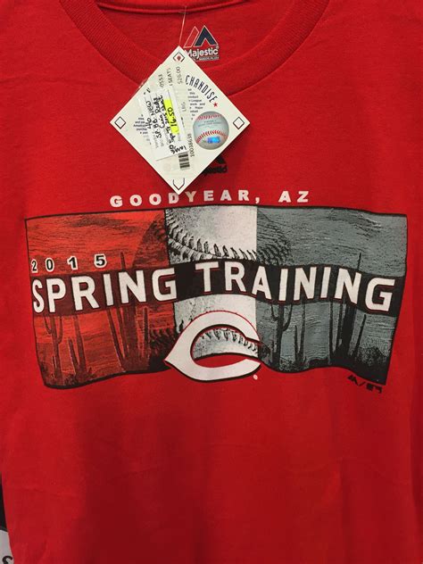 Cincinnati Reds Spring training t-shirt from Goodyear Ballpark $15 in ...