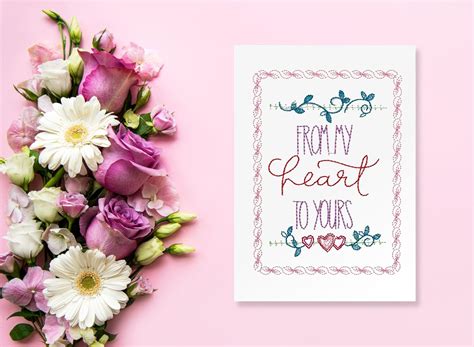 Thoughts And Prayers Greeting Cards 2 | Machine Embroidery Designs by JuJu