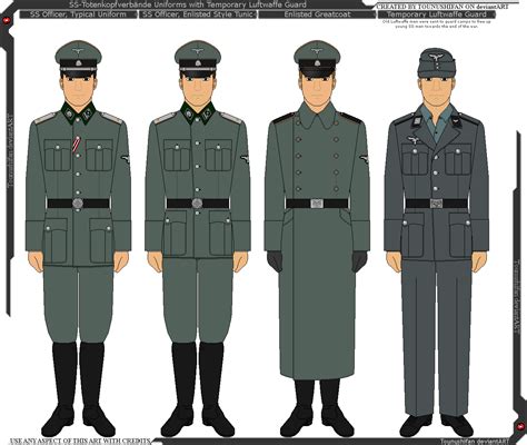 SS-TV and Luft. Concentration Camp Guard Uniforms by Grand-Lobster-King on DeviantArt