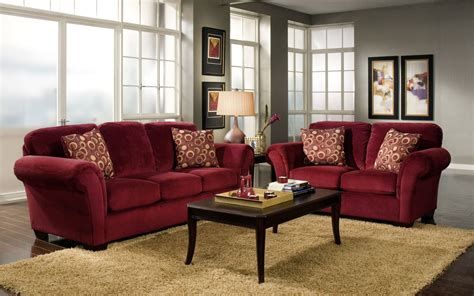 30+ Red Sofa Living Room – DECOOMO