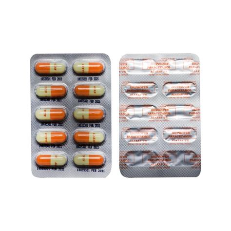 Ibuprofen + Paracetamol Alaxan FR,10s | CarloPacific.com