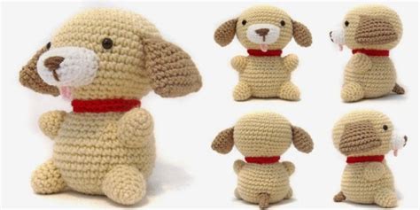 Wonderful DIY Crochet Puppy Amigurumi