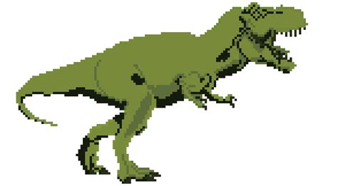 The Dinosaur | Pixel Art Maker