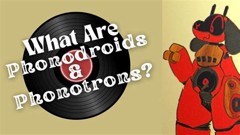 What Are Phonodroids & Phonotron? [Original Species] - YouTube