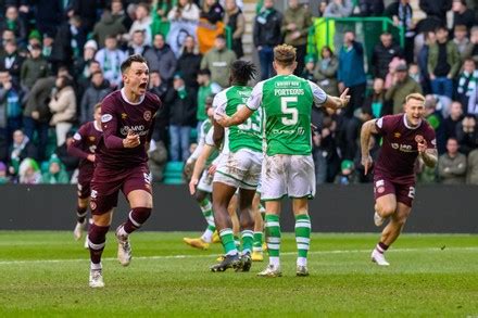 Goal 02 Lawrence Shankland Hearts Celebrates Editorial Stock Photo - Stock Image | Shutterstock