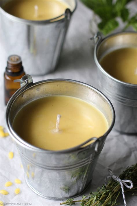 How To Make Citronella Candles