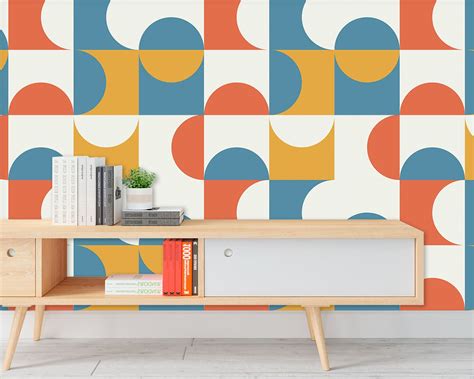 Retro Mid Century Modern Wallpaper - Kuarki - Lifestyle Solutions