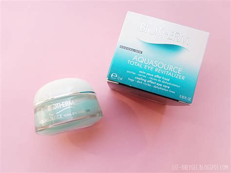 Gel Revitalizer 'Aquasource Total Eye' by Biotherm | Review & First Impressions | January Girl