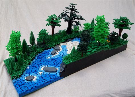 River of Life. (main) | Lego tree, Lego creations, Lego creative