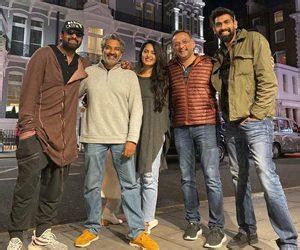 Prabhas, Anushka Shetty and Baahubali Team in London