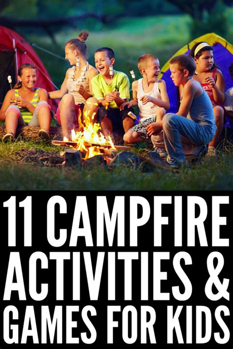 Family Road Trip: 11 Campfire Games for Kids of All Ages